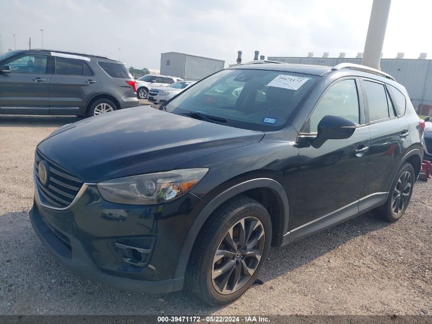 2016 Mazda Cx-5 Grand Touring VIN: JM3KE4DY5G0820643 Lot: 39471172