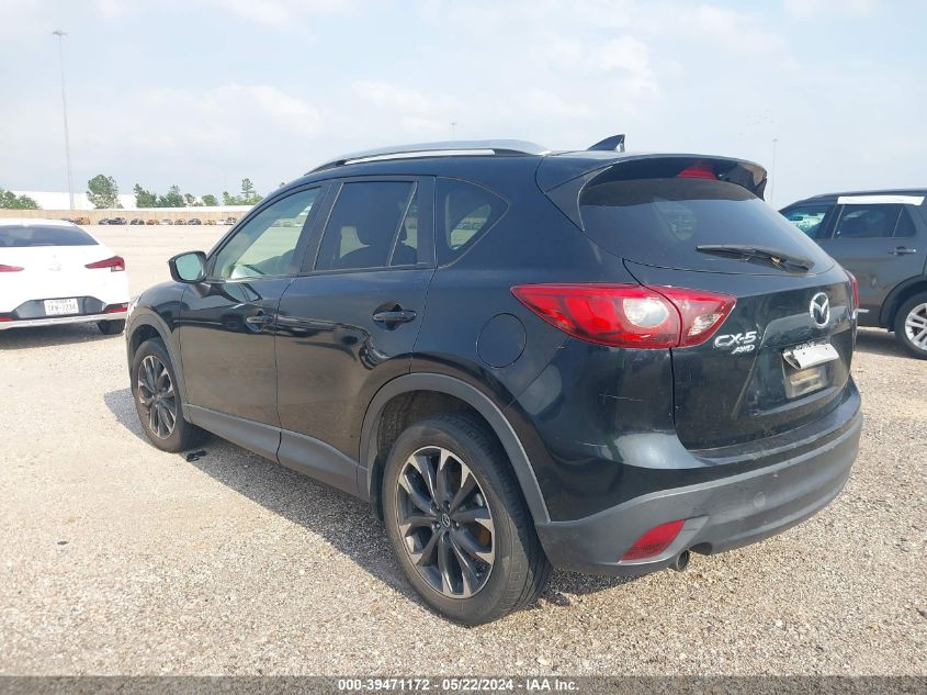 2016 Mazda Cx-5 Grand Touring VIN: JM3KE4DY5G0820643 Lot: 39471172