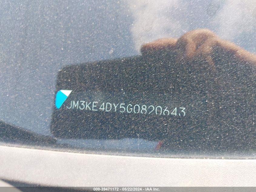 2016 Mazda Cx-5 Grand Touring VIN: JM3KE4DY5G0820643 Lot: 39471172