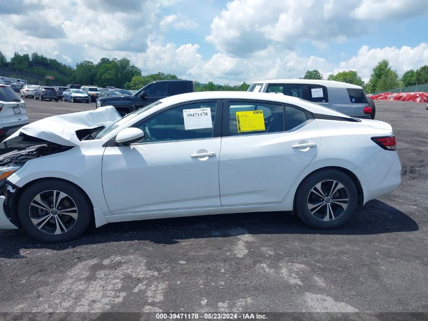 2020 Nissan Sentra Sv Xtronic Cvt VIN: 3N1AB8CV0LY276390 Lot: 39471178