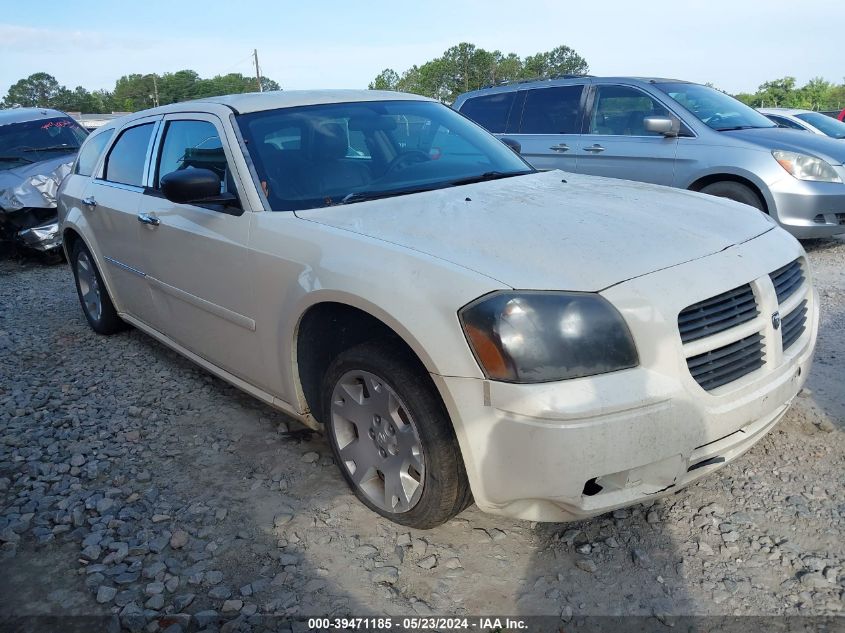 2005 Dodge Magnum Se VIN: 2D4FV48T35H629632 Lot: 39471185