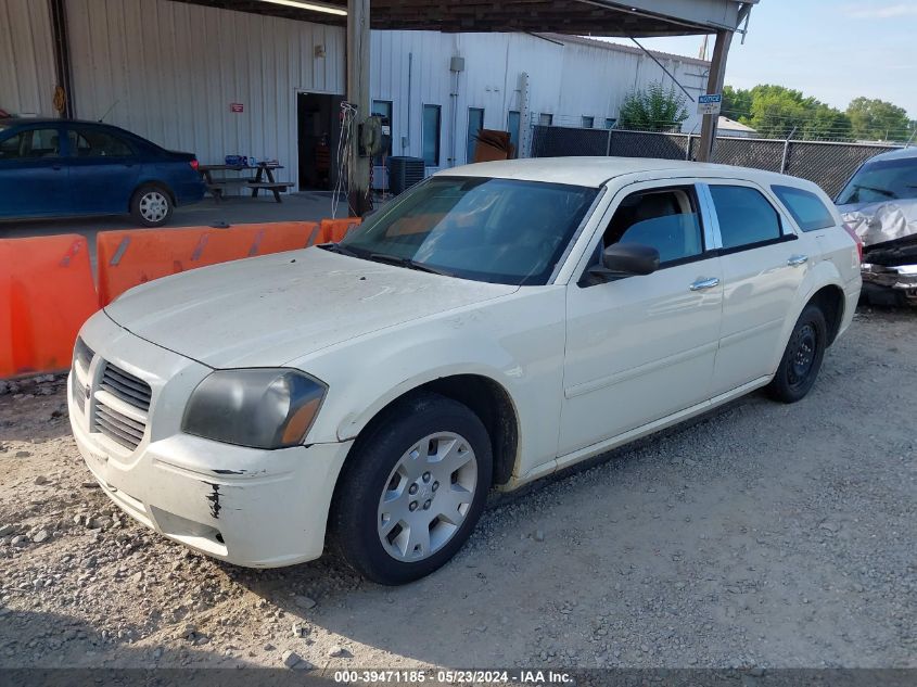 2005 Dodge Magnum Se VIN: 2D4FV48T35H629632 Lot: 39471185