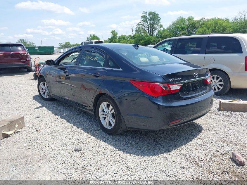 2013 Hyundai Sonata Gls VIN: 5NPEB4AC5DH791294 Lot: 39471186