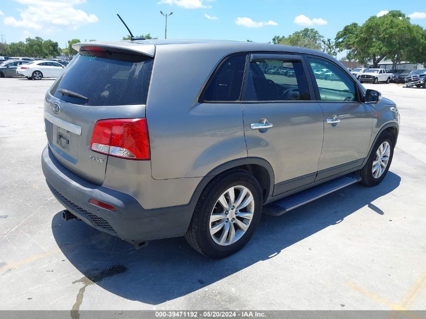 2011 Kia Sorento Ex V6 VIN: 5XYKU4A25BG022528 Lot: 39471192