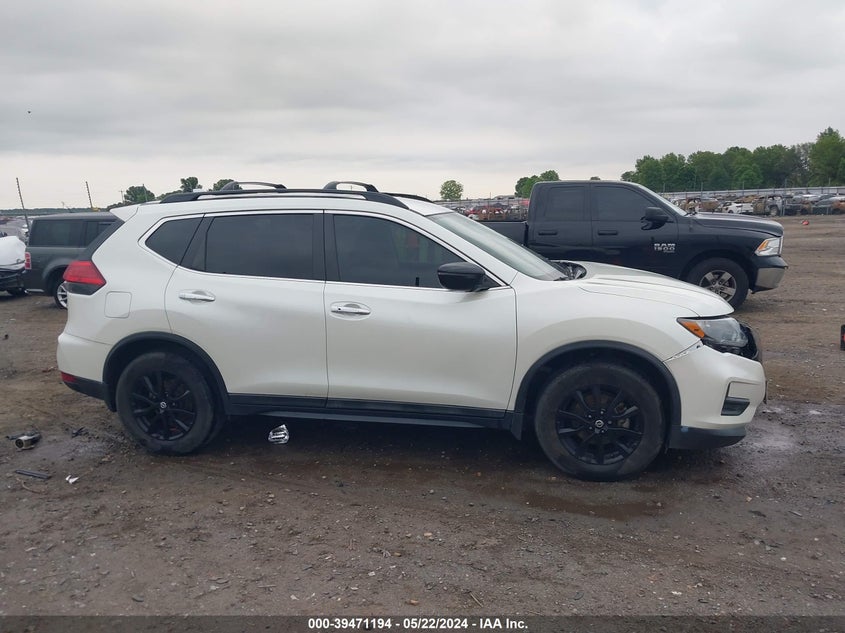 2017 Nissan Rogue Sv VIN: 5N1AT2MT8HC840609 Lot: 39471194