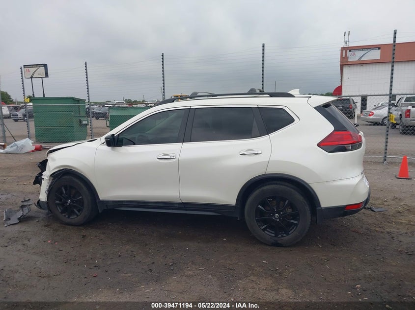 2017 Nissan Rogue Sv VIN: 5N1AT2MT8HC840609 Lot: 39471194