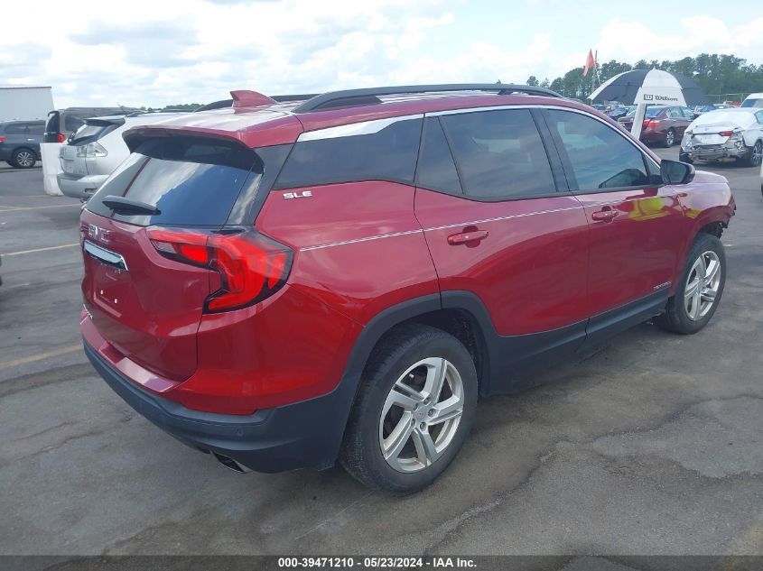 2018 GMC Terrain Sle VIN: 3GKALMEX1JL163211 Lot: 39471210