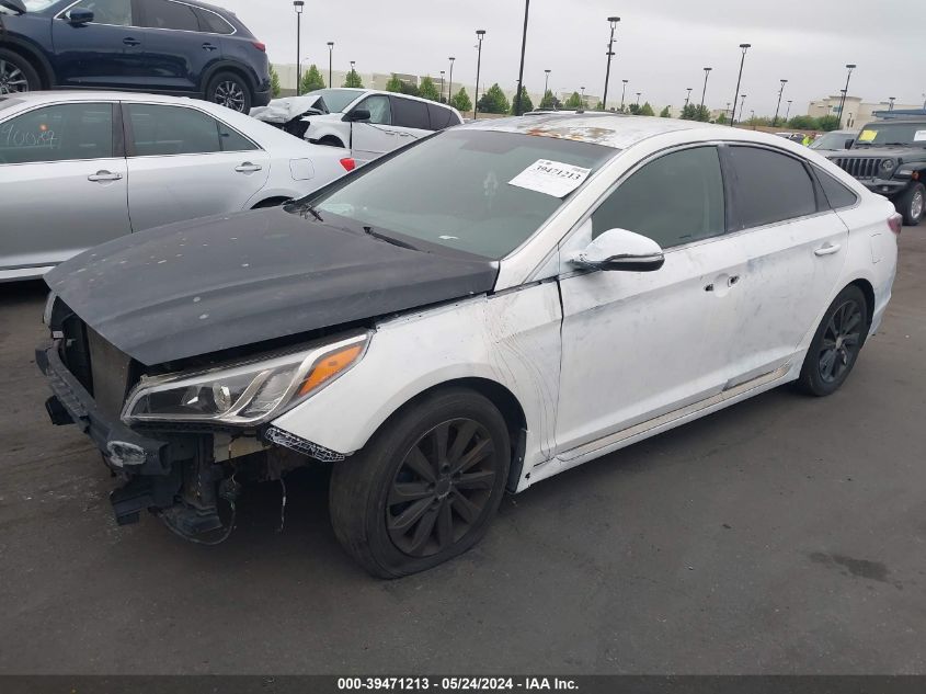 5NPE34AF6GH390087 2016 HYUNDAI SONATA - Image 2