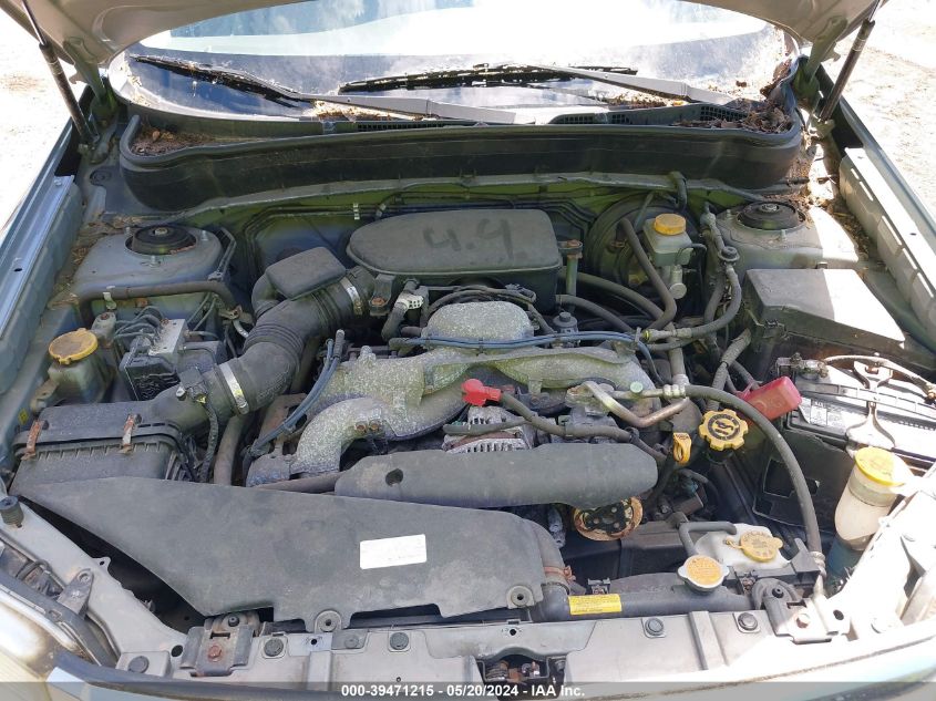 2009 Subaru Forester 2.5X VIN: JF2SH63689H762206 Lot: 39471215