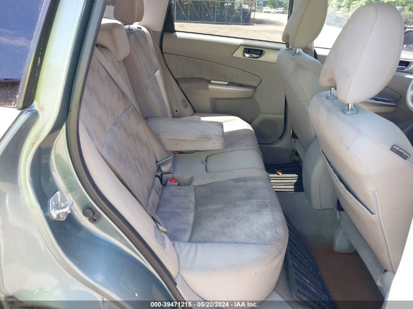 2009 Subaru Forester 2.5X VIN: JF2SH63689H762206 Lot: 39471215