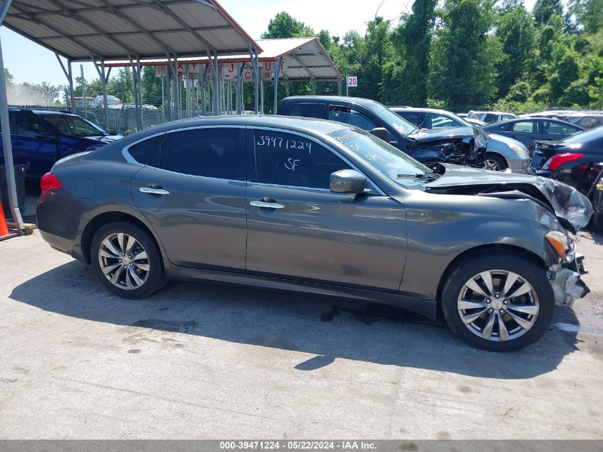 2012 Infiniti M37X VIN: JN1BY1AR8CM393878 Lot: 39471224