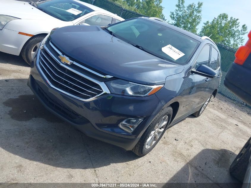 2018 Chevrolet Equinox Lt VIN: 3GNAXJEV4JL116999 Lot: 39471231