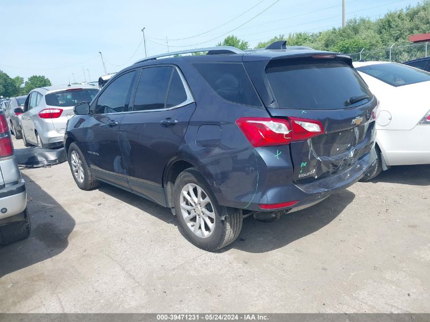 2018 Chevrolet Equinox Lt VIN: 3GNAXJEV4JL116999 Lot: 39471231