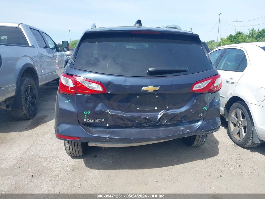 2018 Chevrolet Equinox Lt VIN: 3GNAXJEV4JL116999 Lot: 39471231