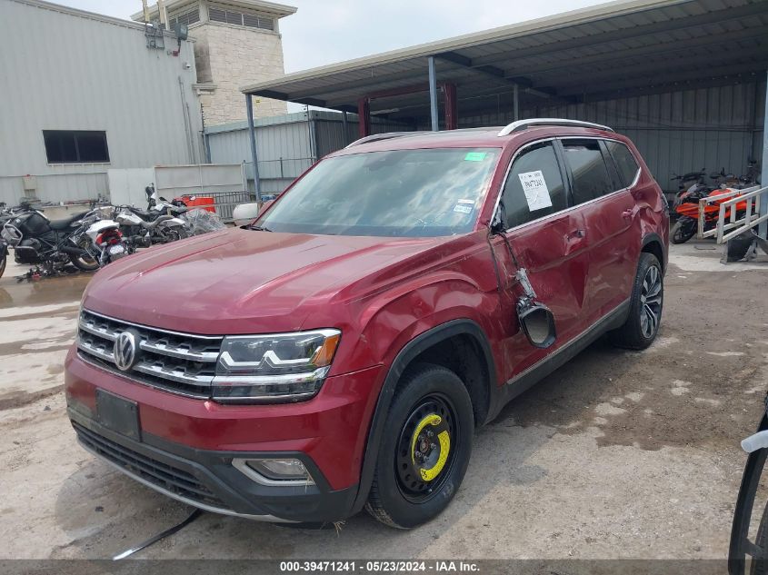 2019 Volkswagen Atlas 3.6L V6 Sel Premium VIN: 1V2NR2CA3KC602418 Lot: 39471241