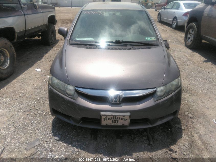 2009 Honda Civic Lx-S VIN: 19XFA15629E029661 Lot: 39471243