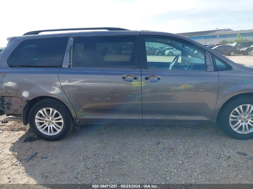 2015 Toyota Sienna Xle 8 Passenger VIN: 5TDYK3DCXFS682393 Lot: 39471257