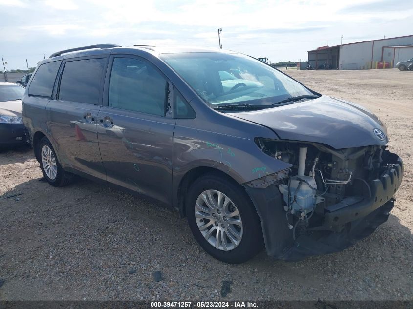 2015 Toyota Sienna Xle 8 Passenger VIN: 5TDYK3DCXFS682393 Lot: 39471257