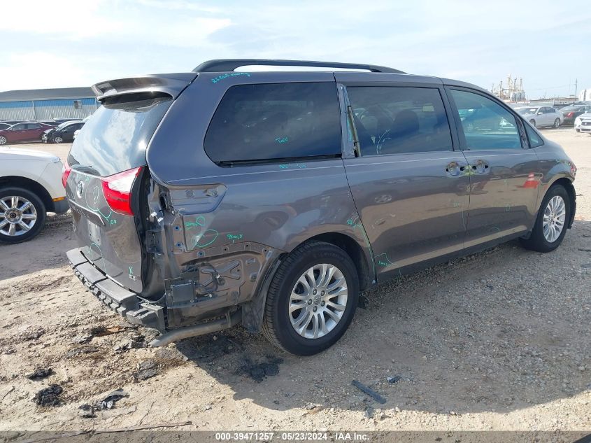 2015 Toyota Sienna Xle 8 Passenger VIN: 5TDYK3DCXFS682393 Lot: 39471257