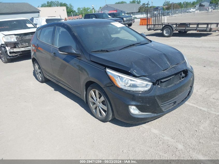 2014 Hyundai Accent Se VIN: KMHCU5AE0EU190564 Lot: 39471259