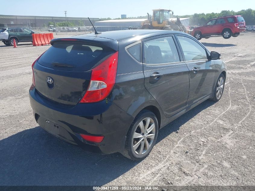 2014 Hyundai Accent Se VIN: KMHCU5AE0EU190564 Lot: 39471259