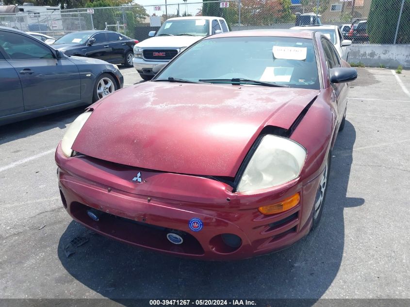 2003 Mitsubishi Eclipse Gs VIN: 4A3AC44G13E138919 Lot: 39471267