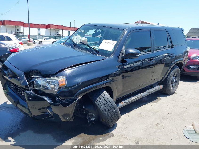 2016 Toyota 4Runner Sr5 Premium VIN: JTEBU5JR3G5350979 Lot: 39471274