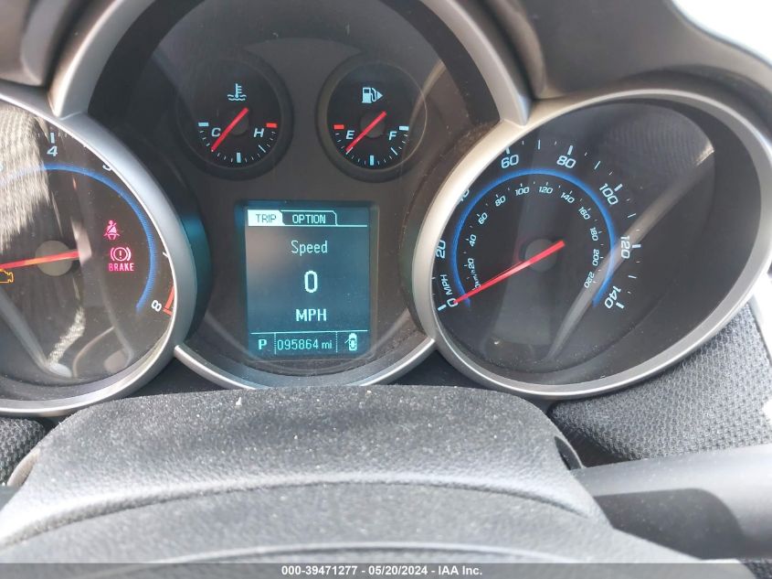 2014 CHEVROLET CRUZE VIN: 1G1PC5SB6E7163065