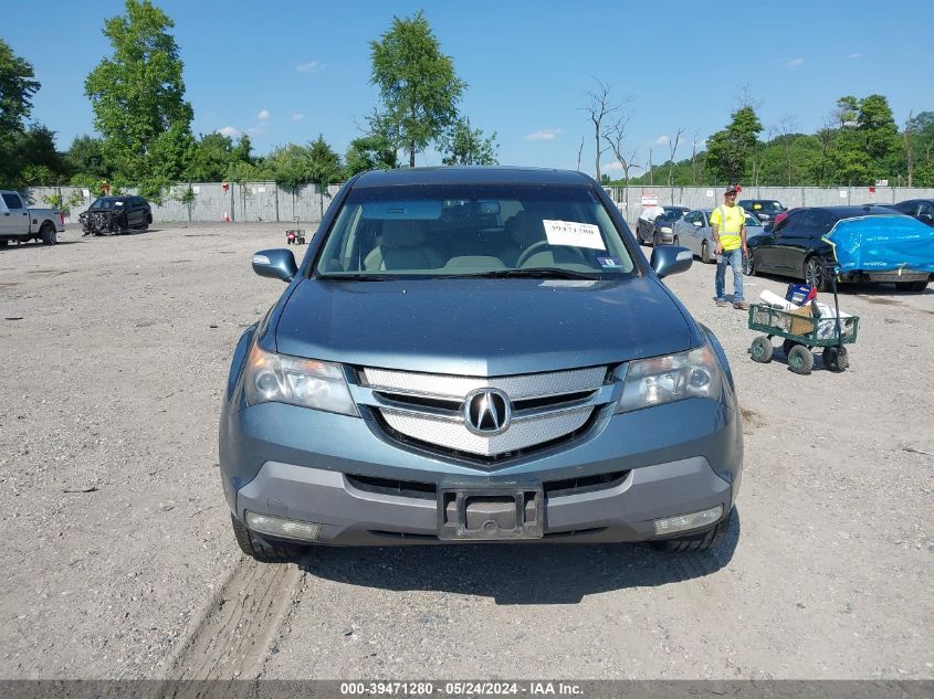 2008 Acura Mdx Technology Package VIN: 2HNYD28608H549758 Lot: 39471280