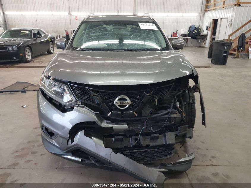 2015 Nissan Rogue Sv VIN: 5N1AT2MVXFC923599 Lot: 39471284