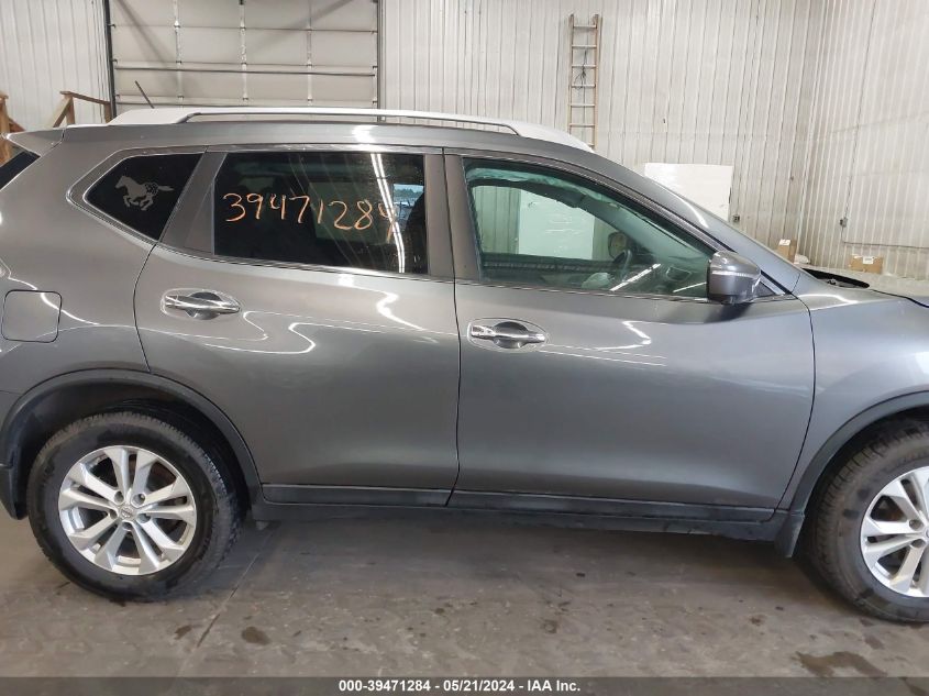 2015 Nissan Rogue Sv VIN: 5N1AT2MVXFC923599 Lot: 39471284