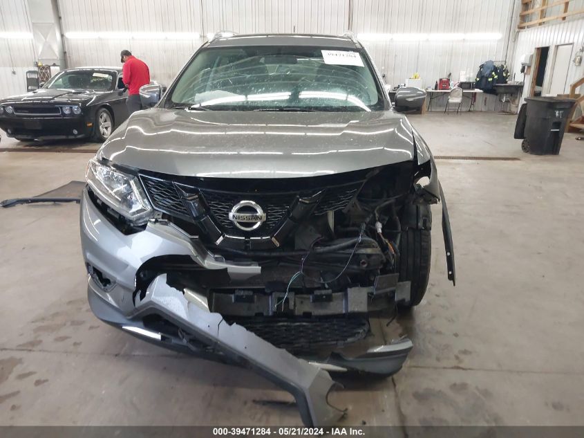 2015 Nissan Rogue Sv VIN: 5N1AT2MVXFC923599 Lot: 39471284