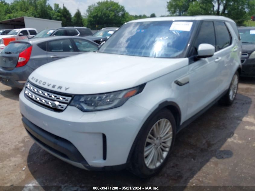 2017 Land Rover Discovery Hse VIN: SALRRBBV2HA039494 Lot: 39471288