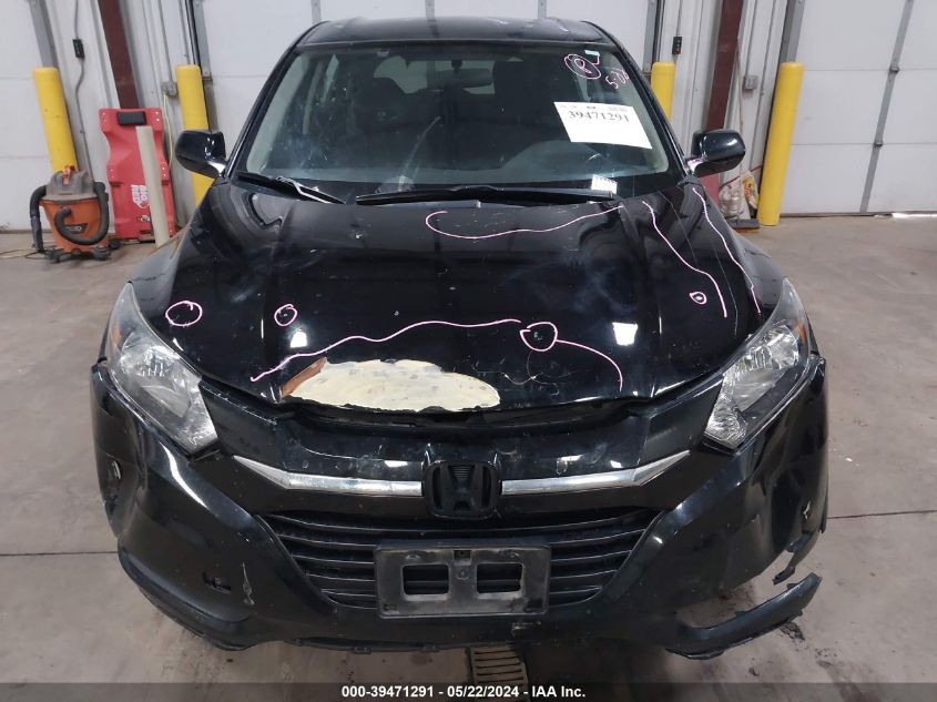 2018 Honda Hr-V Lx VIN: 3CZRU6H37JG700537 Lot: 39471291