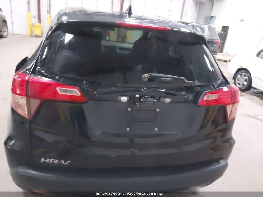 2018 Honda Hr-V Lx VIN: 3CZRU6H37JG700537 Lot: 39471291