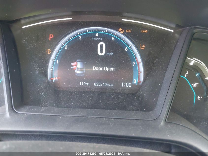 2020 Honda Civic Lx VIN: 19XFC2F69LE020073 Lot: 39471292