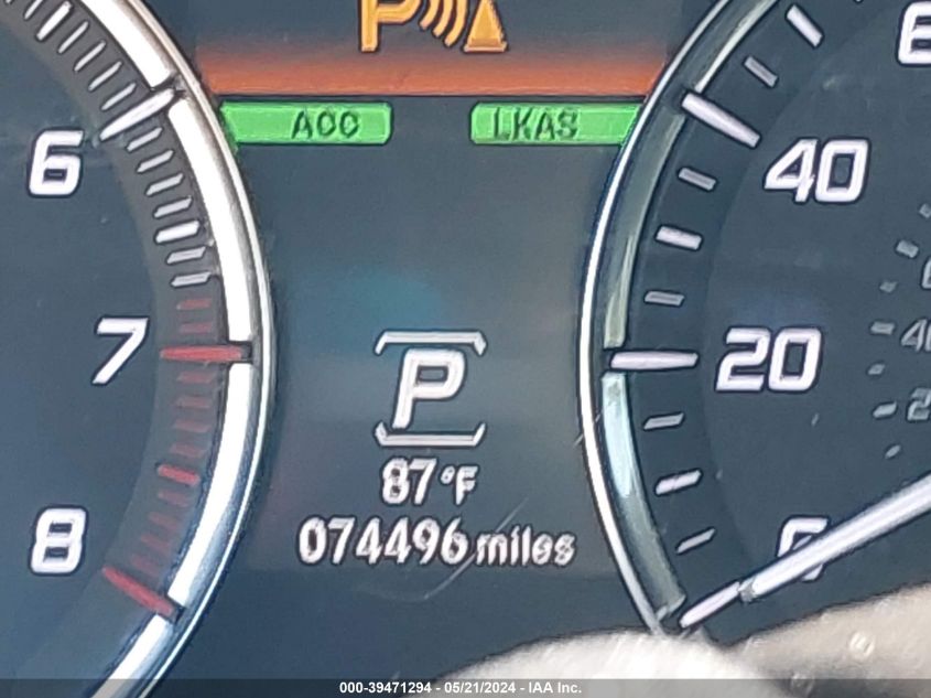 2016 Acura Mdx Advance Entertainment Packages/Advance Package VIN: 5FRYD4H90GB022785 Lot: 39471294