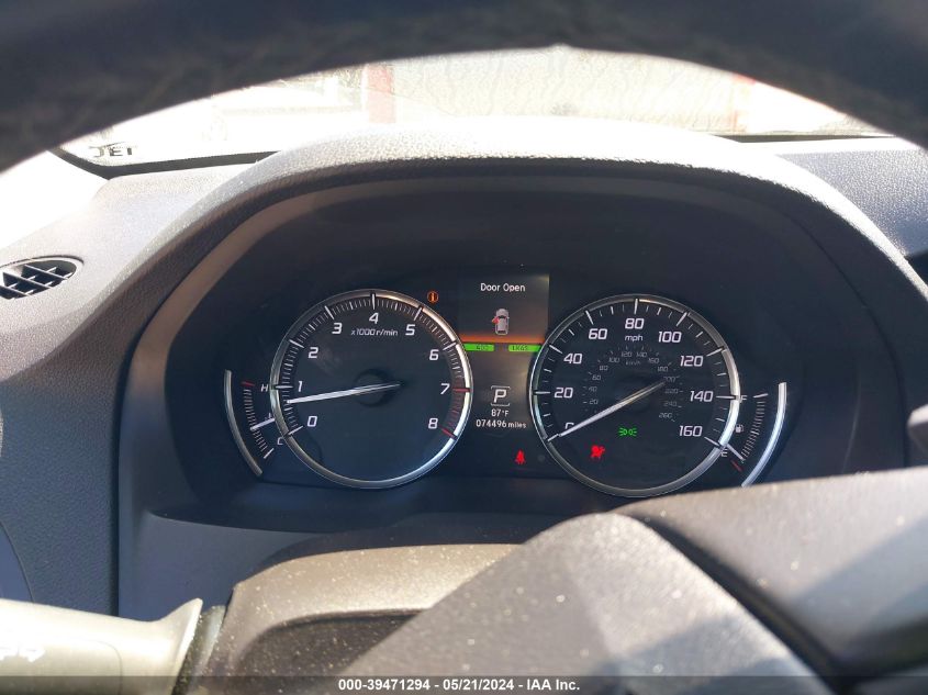 2016 Acura Mdx Advance Entertainment Packages/Advance Package VIN: 5FRYD4H90GB022785 Lot: 39471294