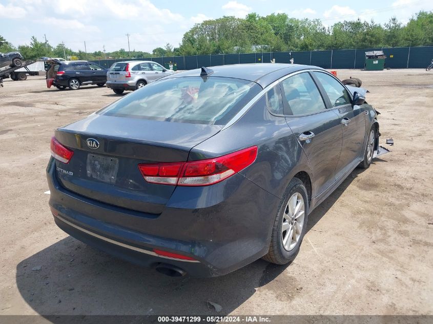 2017 Kia Optima Lx VIN: 5XXGT4L39HG161735 Lot: 39471299