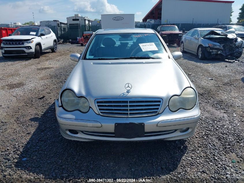 2004 Mercedes-Benz C 230 Kompressor Sport/Sport VIN: WDBRF40J14A624006 Lot: 39471302