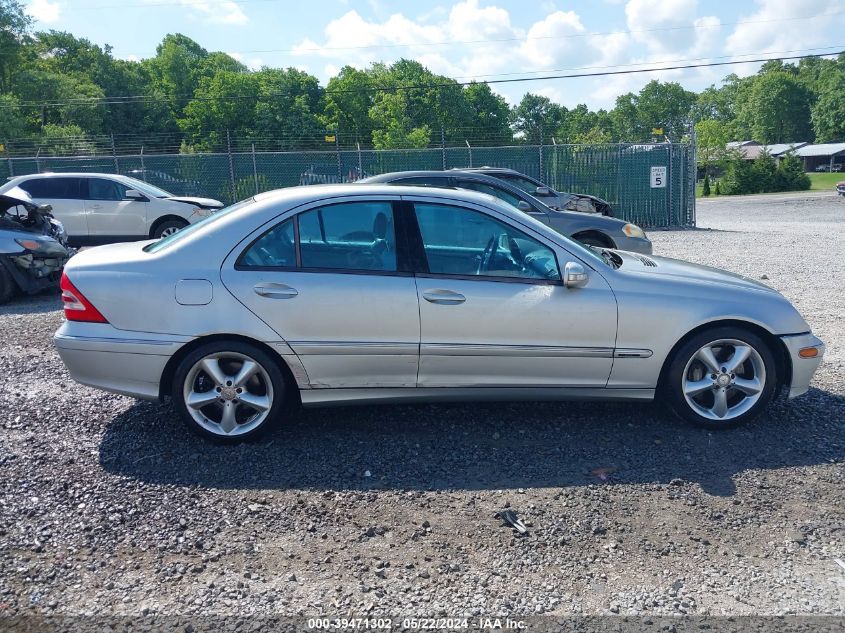 2004 Mercedes-Benz C 230 Kompressor Sport/Sport VIN: WDBRF40J14A624006 Lot: 39471302