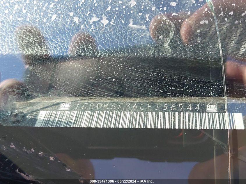 2012 Chevrolet Silverado 1500 Lt VIN: 1GCPKSE76CF156944 Lot: 39471306