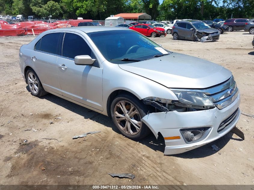 2012 Ford Fusion Se VIN: 3FAHP0HA7CR340185 Lot: 39471312