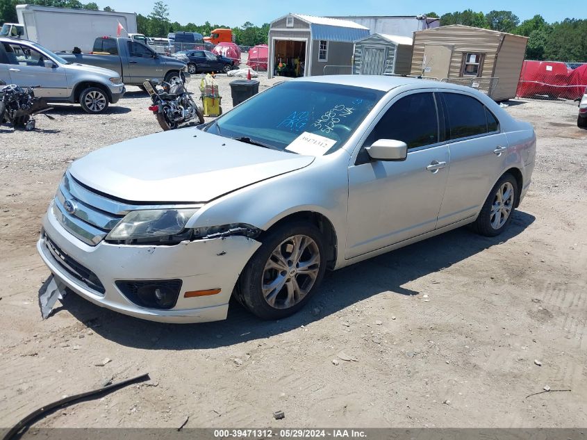 2012 Ford Fusion Se VIN: 3FAHP0HA7CR340185 Lot: 39471312