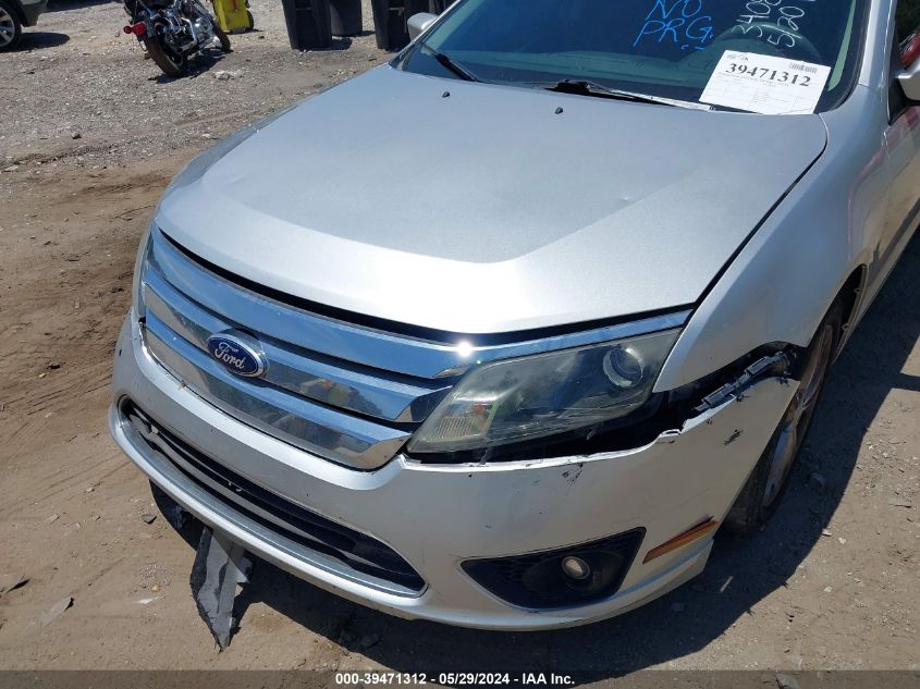 2012 Ford Fusion Se VIN: 3FAHP0HA7CR340185 Lot: 39471312