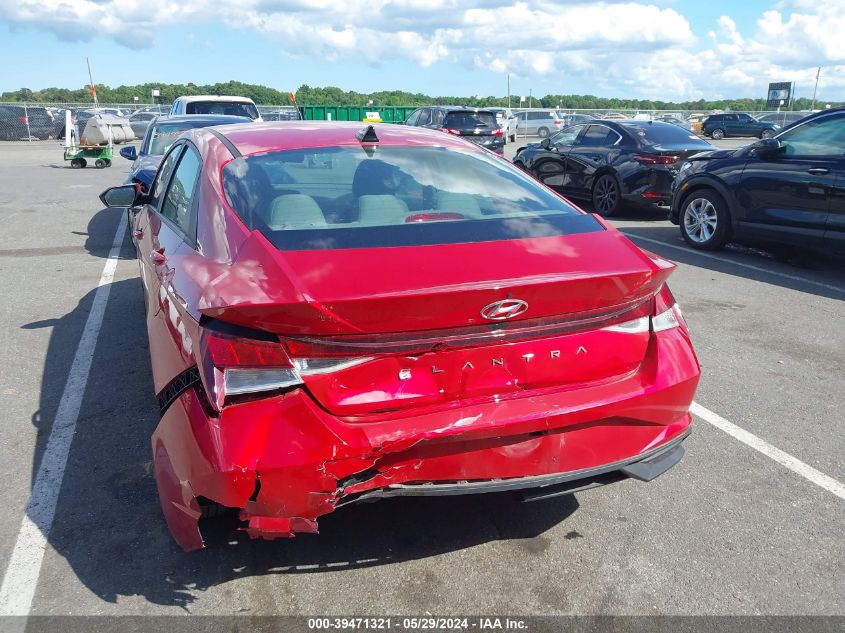 2022 Hyundai Elantra Sel VIN: 5NPLS4AG0NH084308 Lot: 39471321