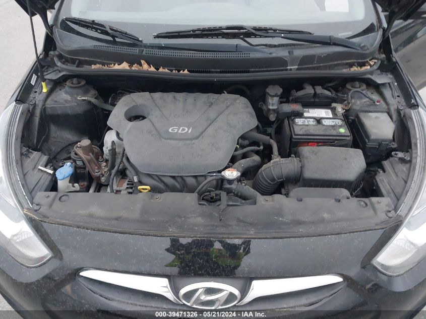 2013 Hyundai Accent Se VIN: KMHCU5AE5DU102638 Lot: 39471326