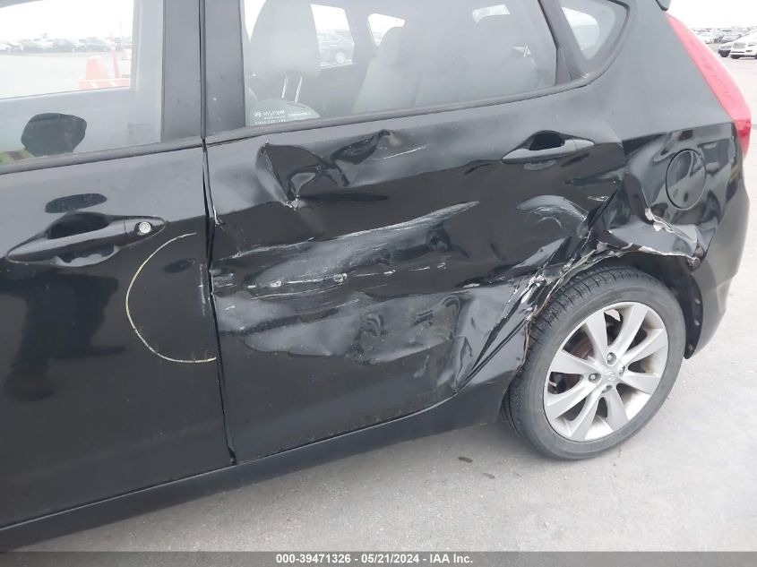 2013 Hyundai Accent Se VIN: KMHCU5AE5DU102638 Lot: 39471326