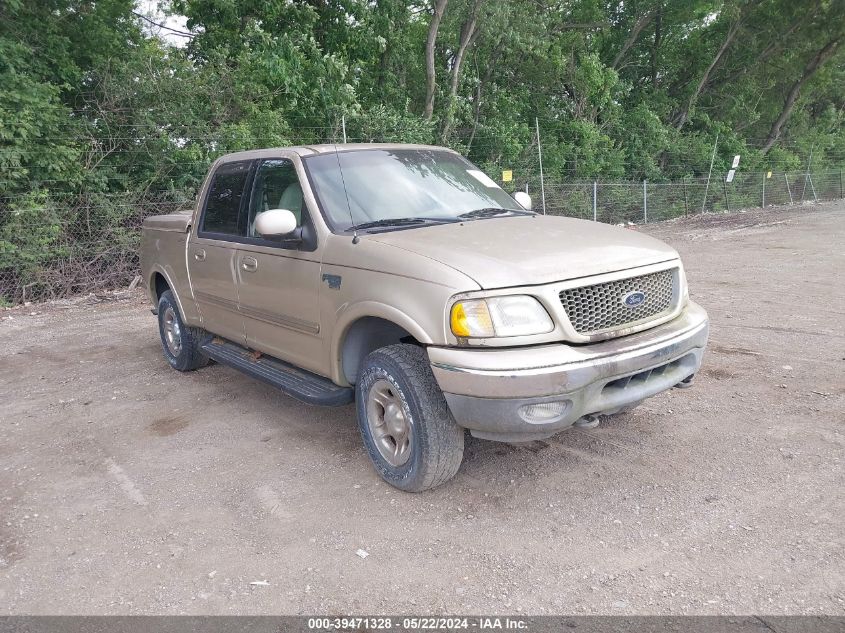 2001 Ford F-150 King Ranch Edition/Lariat/Xlt VIN: 1FTRW08W91KD73168 Lot: 39471328