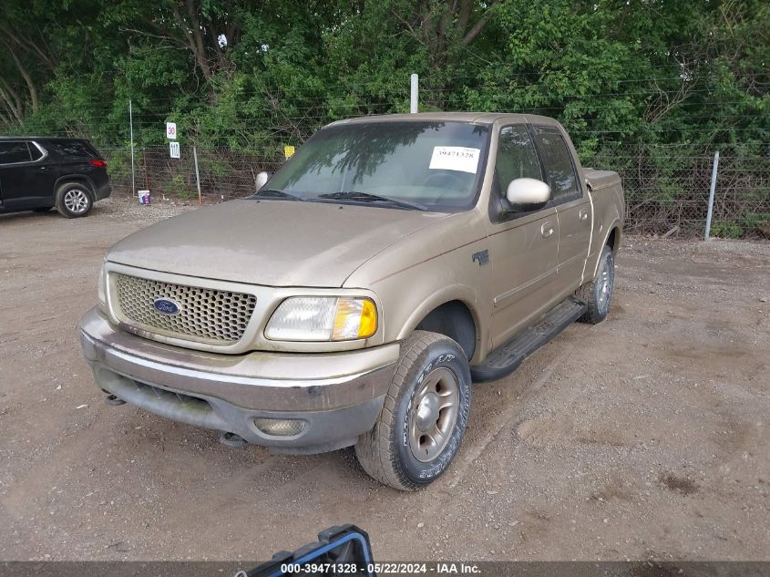 2001 Ford F-150 King Ranch Edition/Lariat/Xlt VIN: 1FTRW08W91KD73168 Lot: 39471328